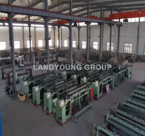 Hexagonal wire mesh machine and equipment