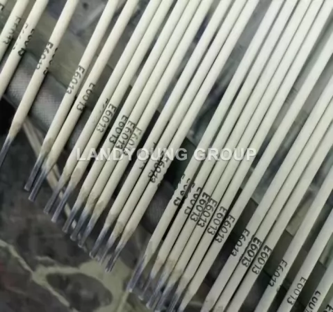 Mild steel welding electrode E6013 rutile grade